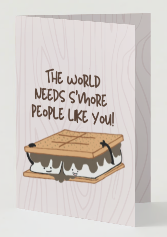 S'mores Greeting Card