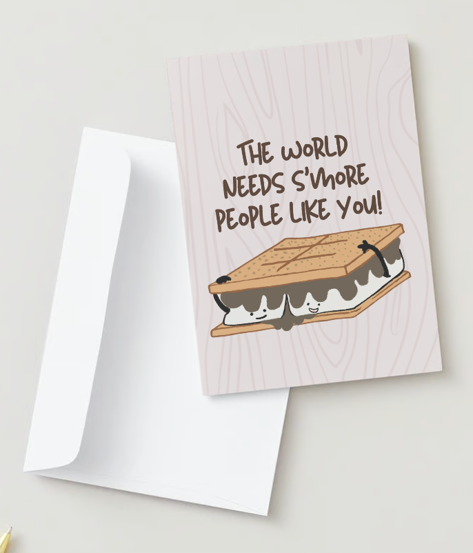 S'mores Greeting Card