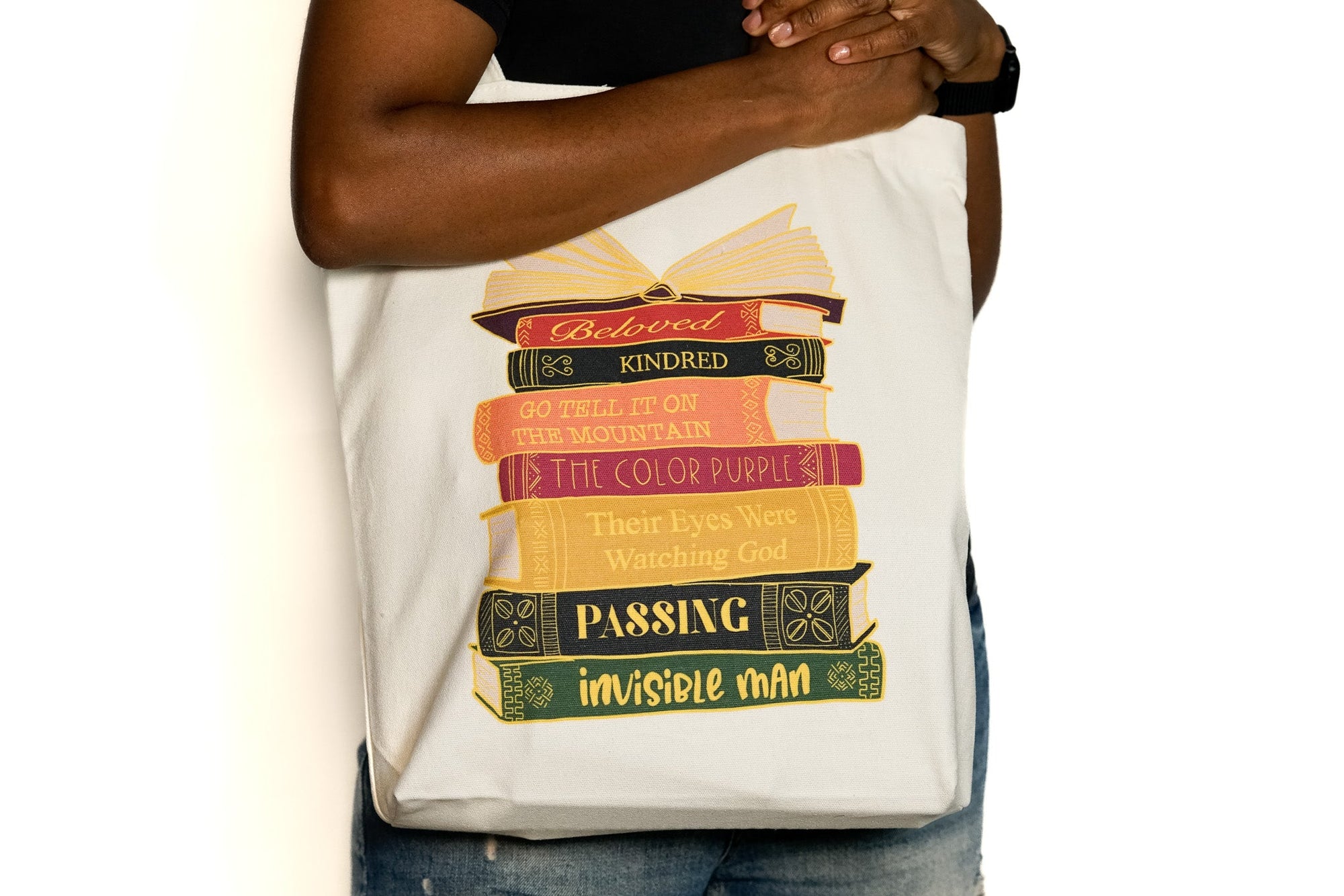 Canvas Tote Bag - Black Literary Classics