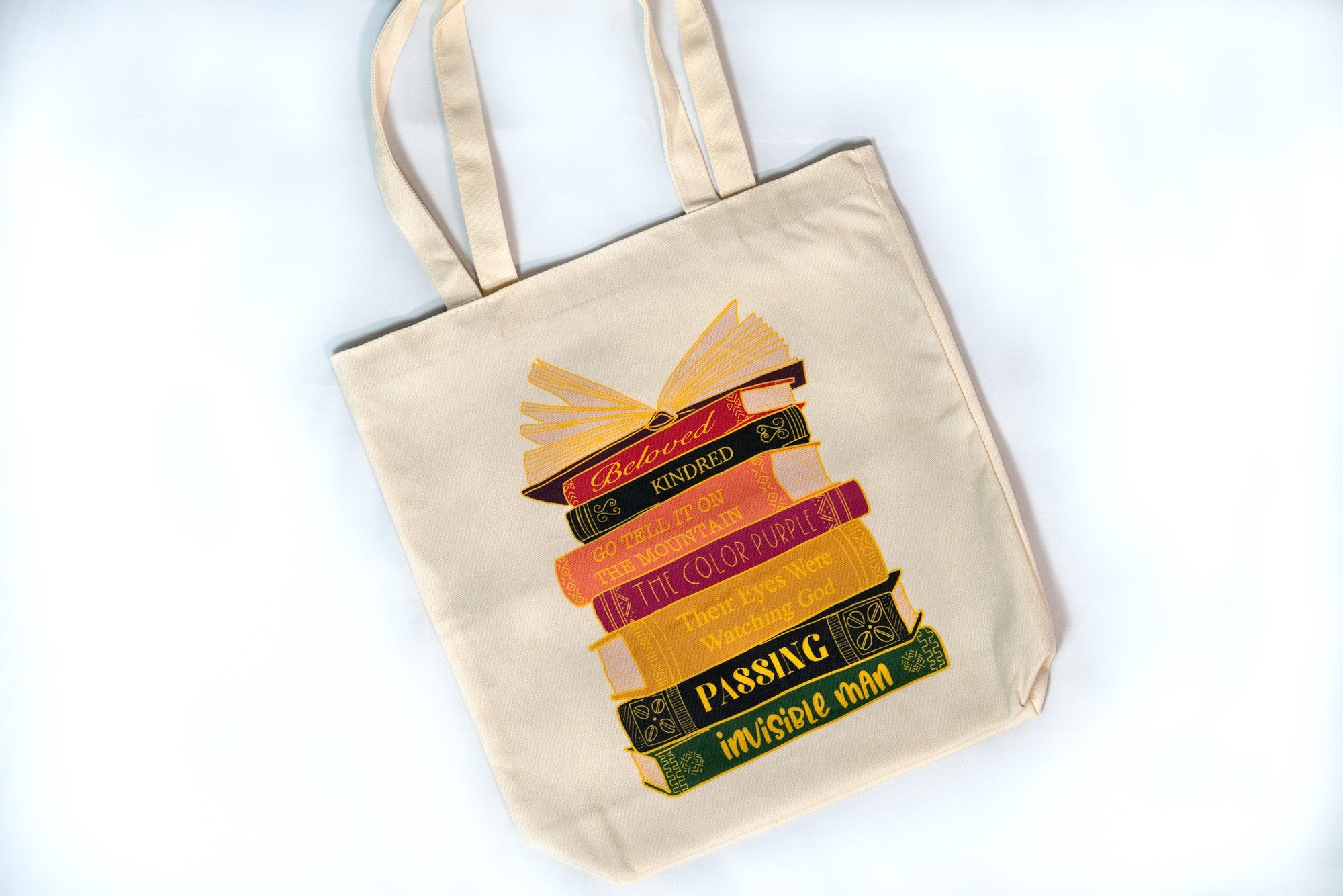 Canvas Tote Bag - Black Literary Classics