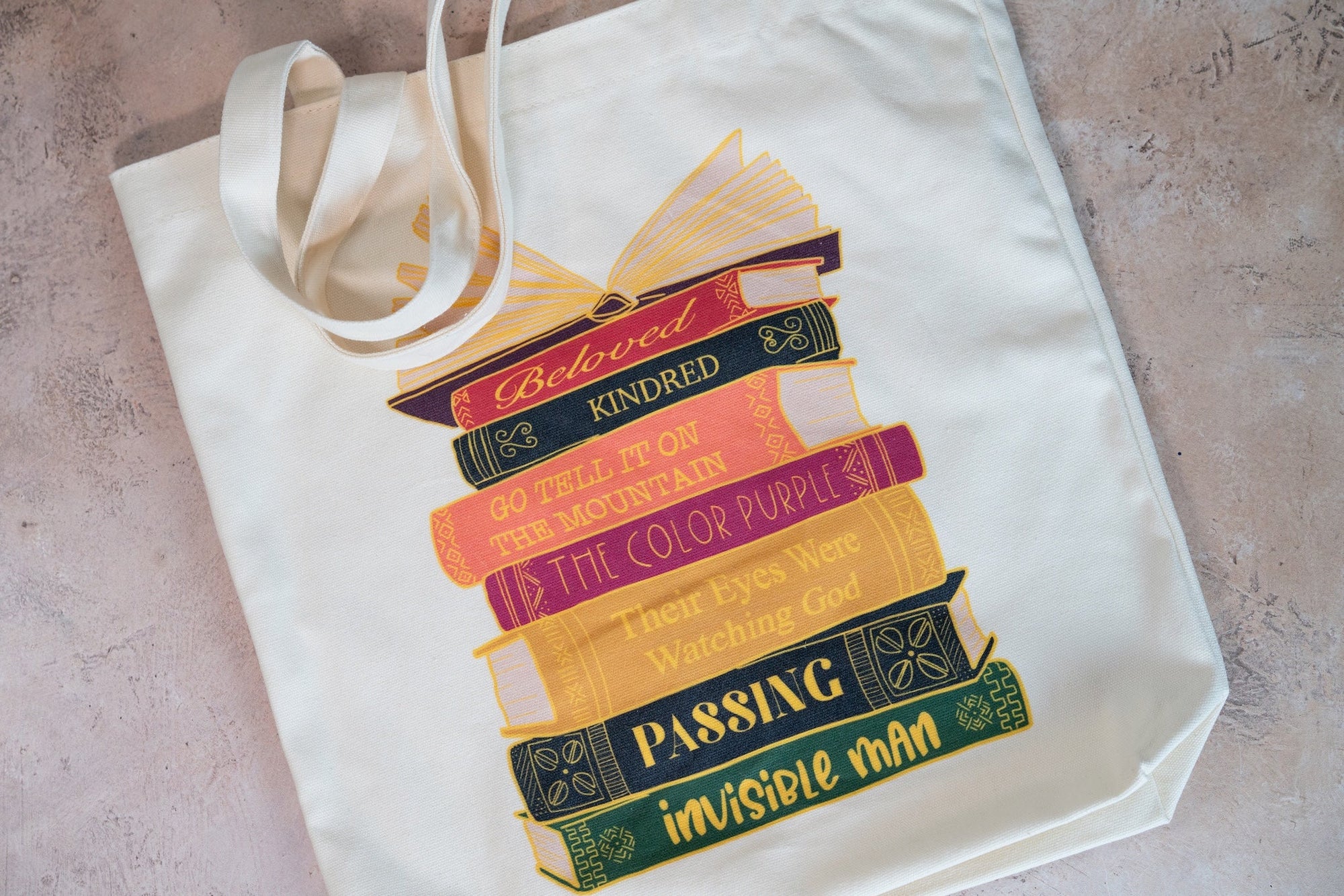 Canvas Tote Bag - Black Literary Classics