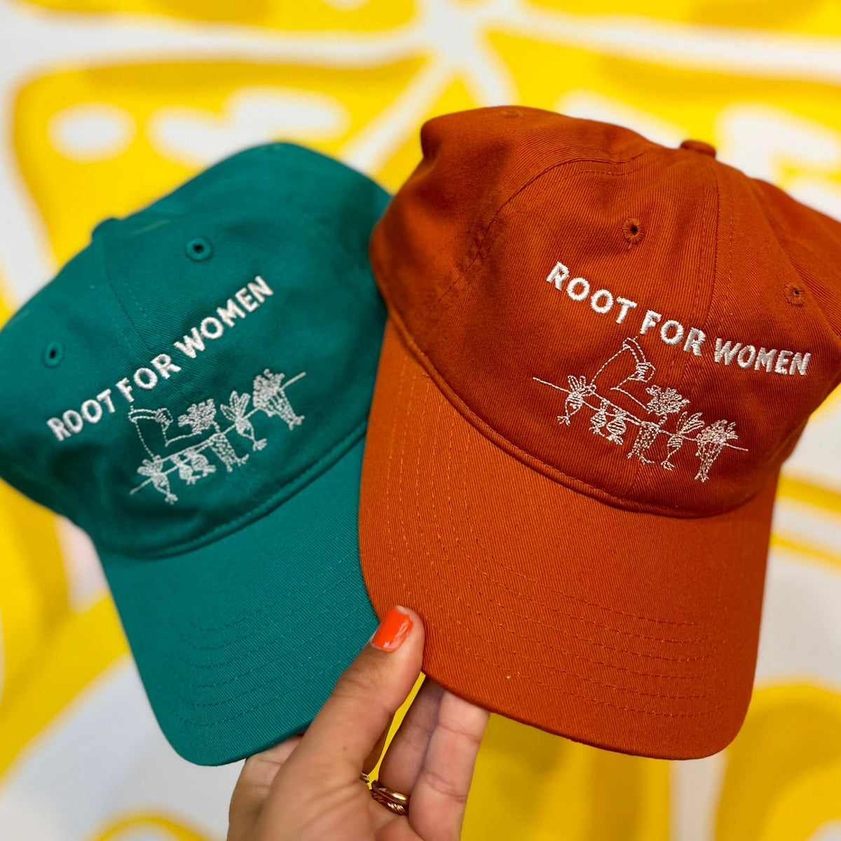 Root for Women Baseball Hat - gardener gifts farmer hat