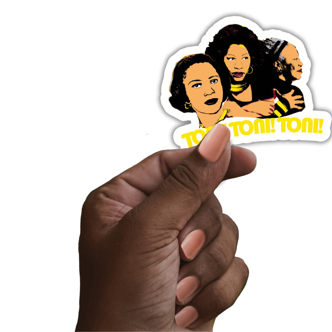 Toni Toni Toni Morrison Sticker
