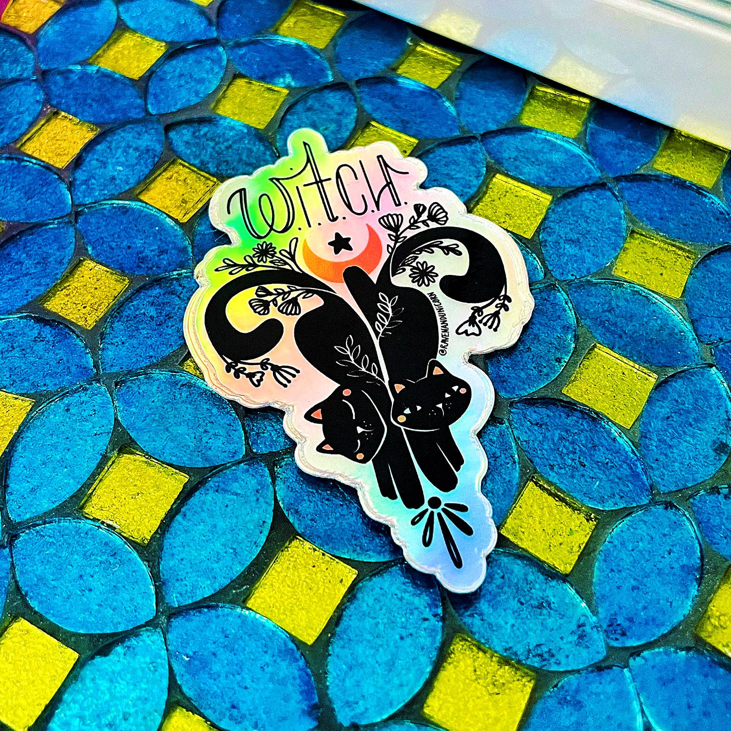 W.I.T.C.H Sticker (Woman in Total Control of Herself)