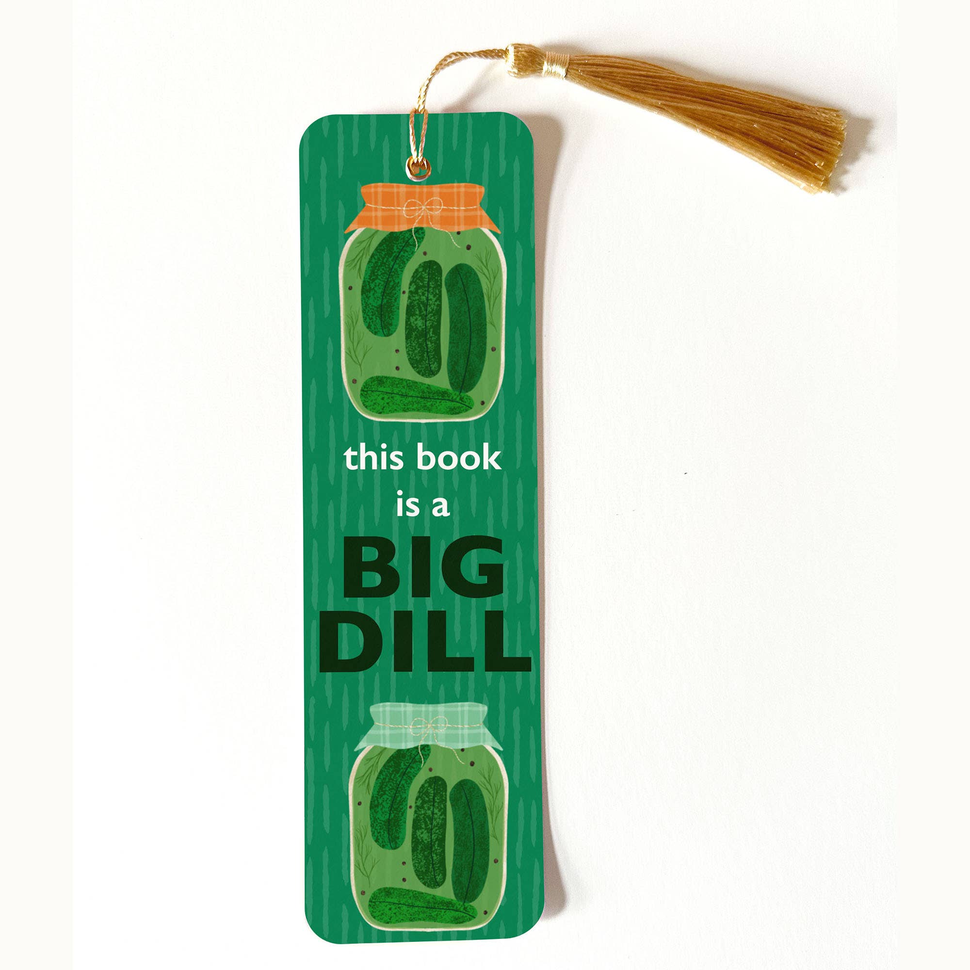 Big Dill Bookmark with Tassel 
