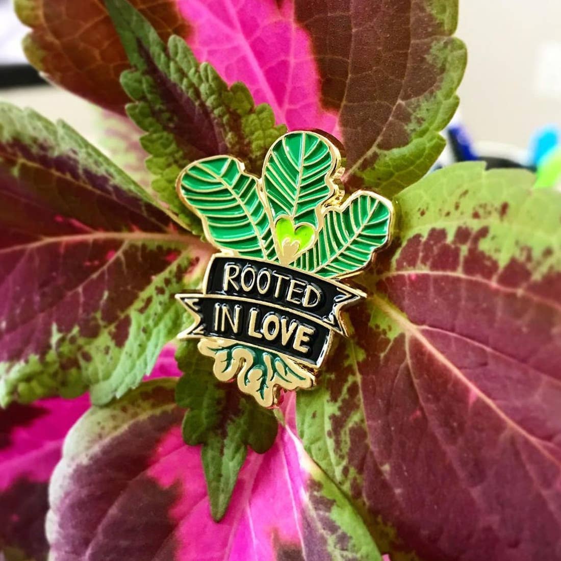 Rooted In Love Pin