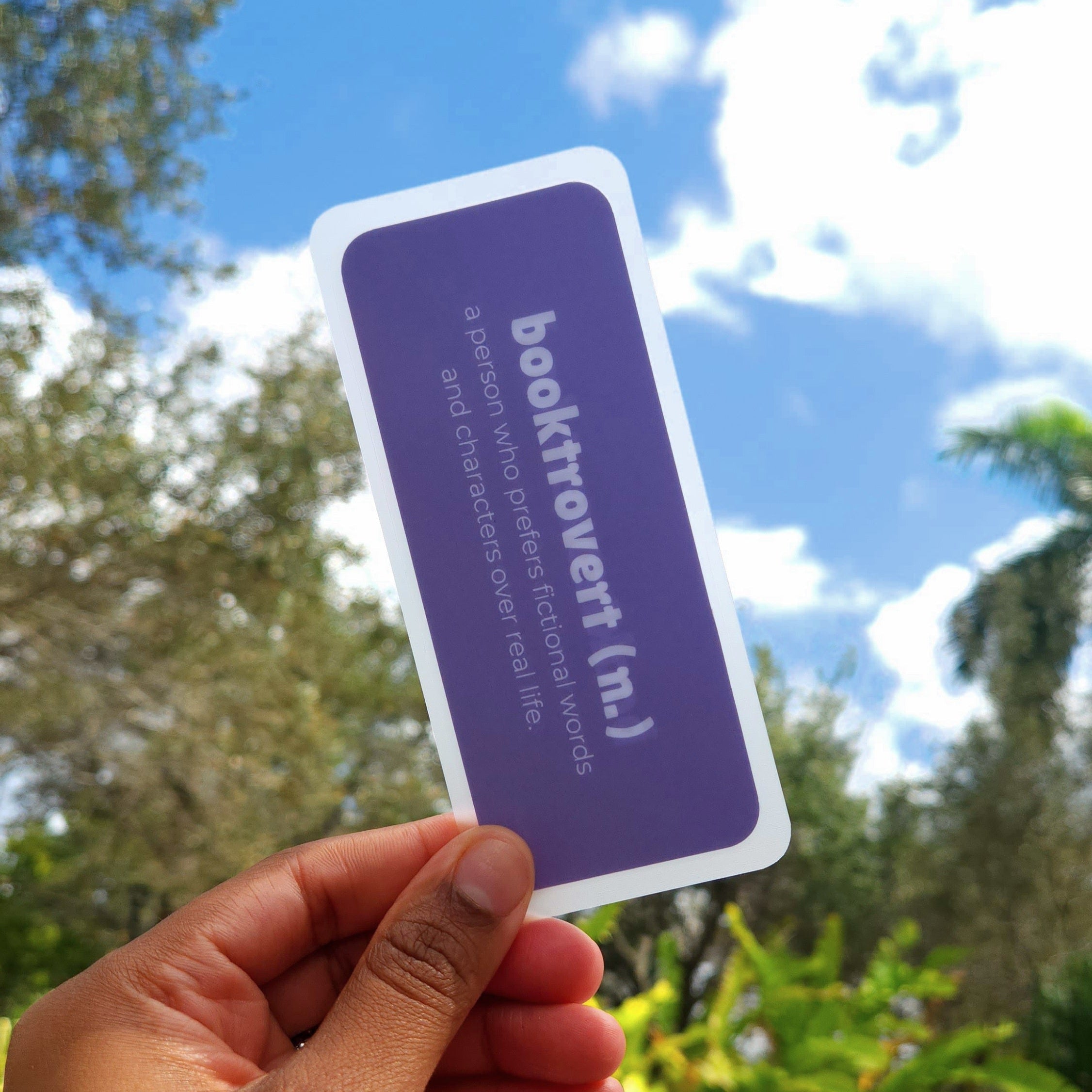 Booktrovert Definition Bookmark