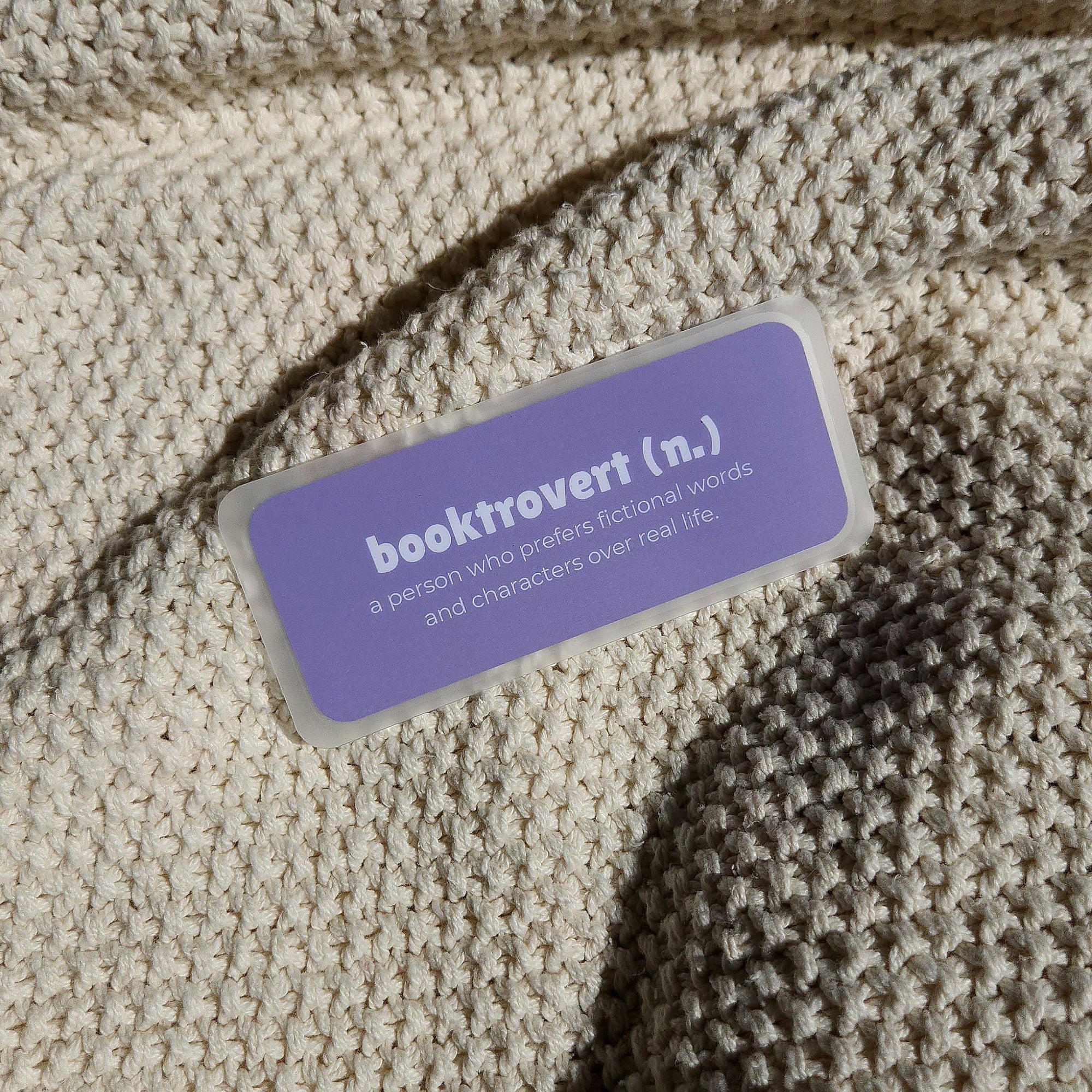 Booktrovert Definition Bookmark