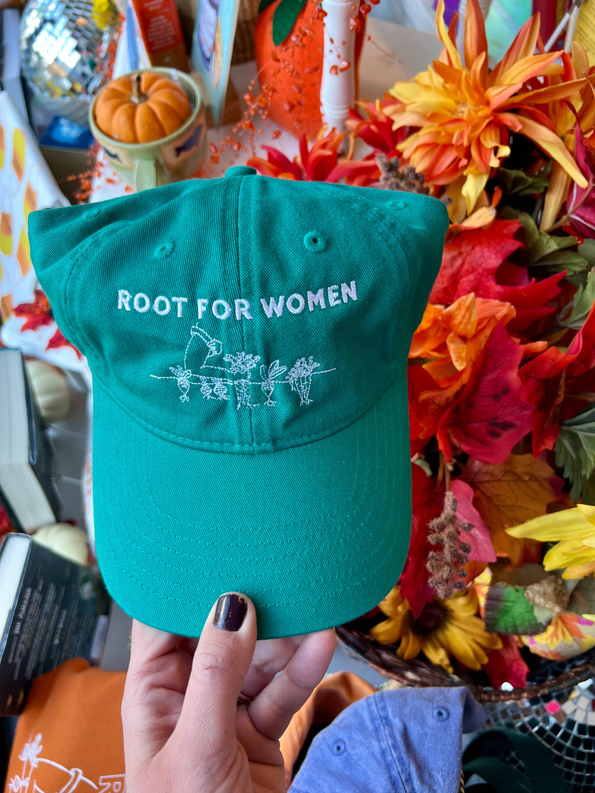 Root for Women Baseball Hat - gardener gifts farmer hat
