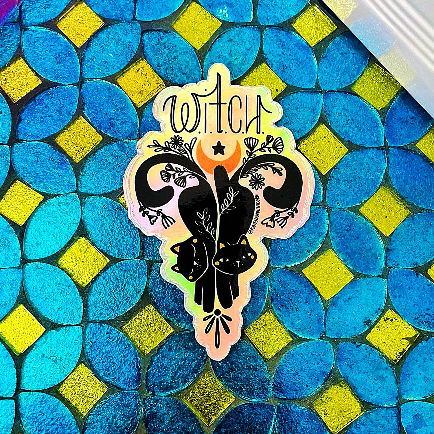 W.I.T.C.H Sticker (Woman in Total Control of Herself)