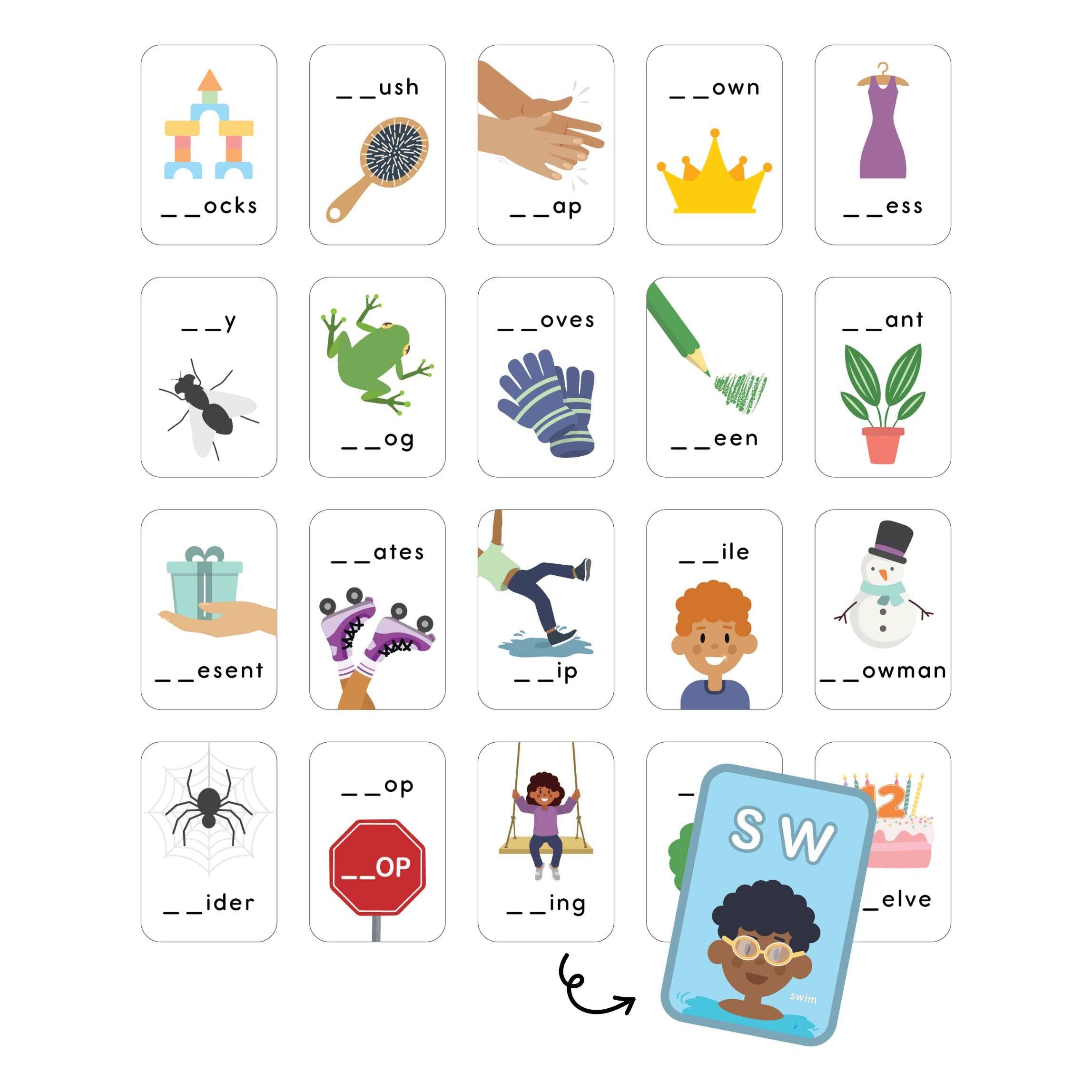 Blends Bulletin Board Set