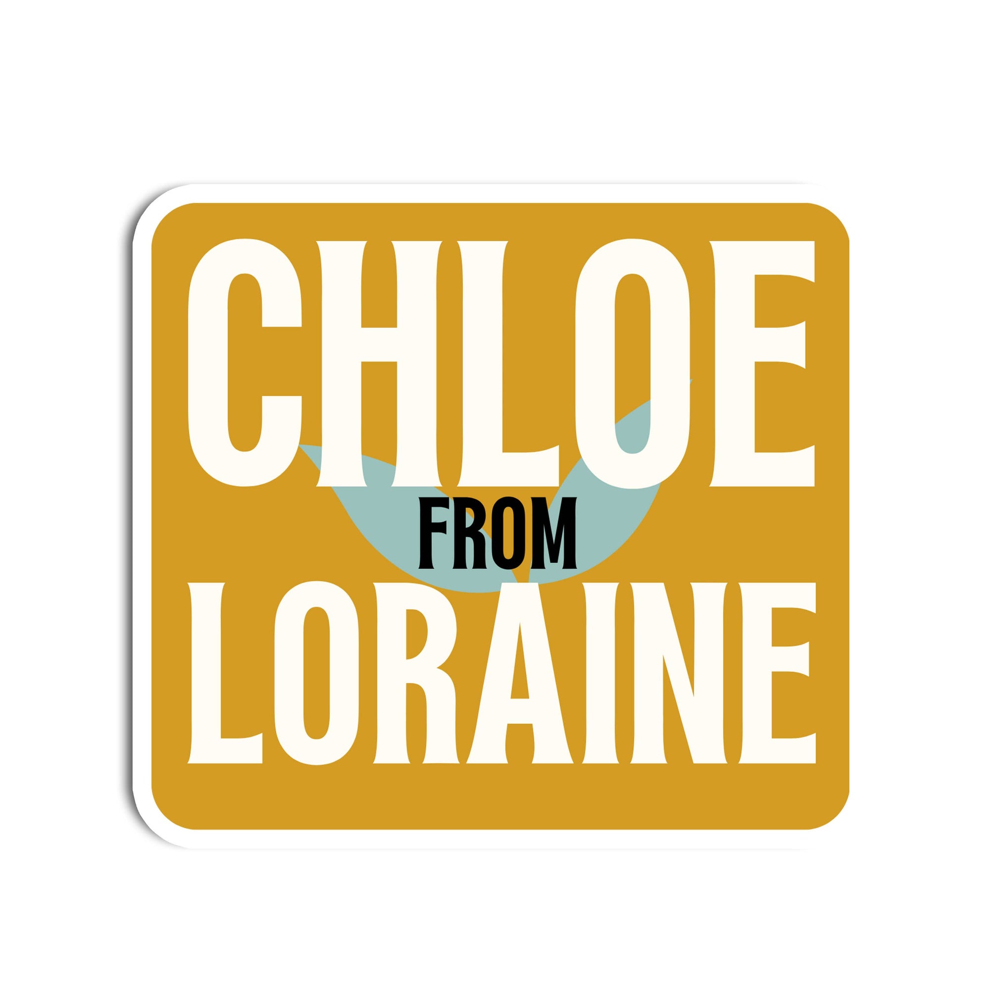 Chloe/Toni Morrison Vinyl Sticker