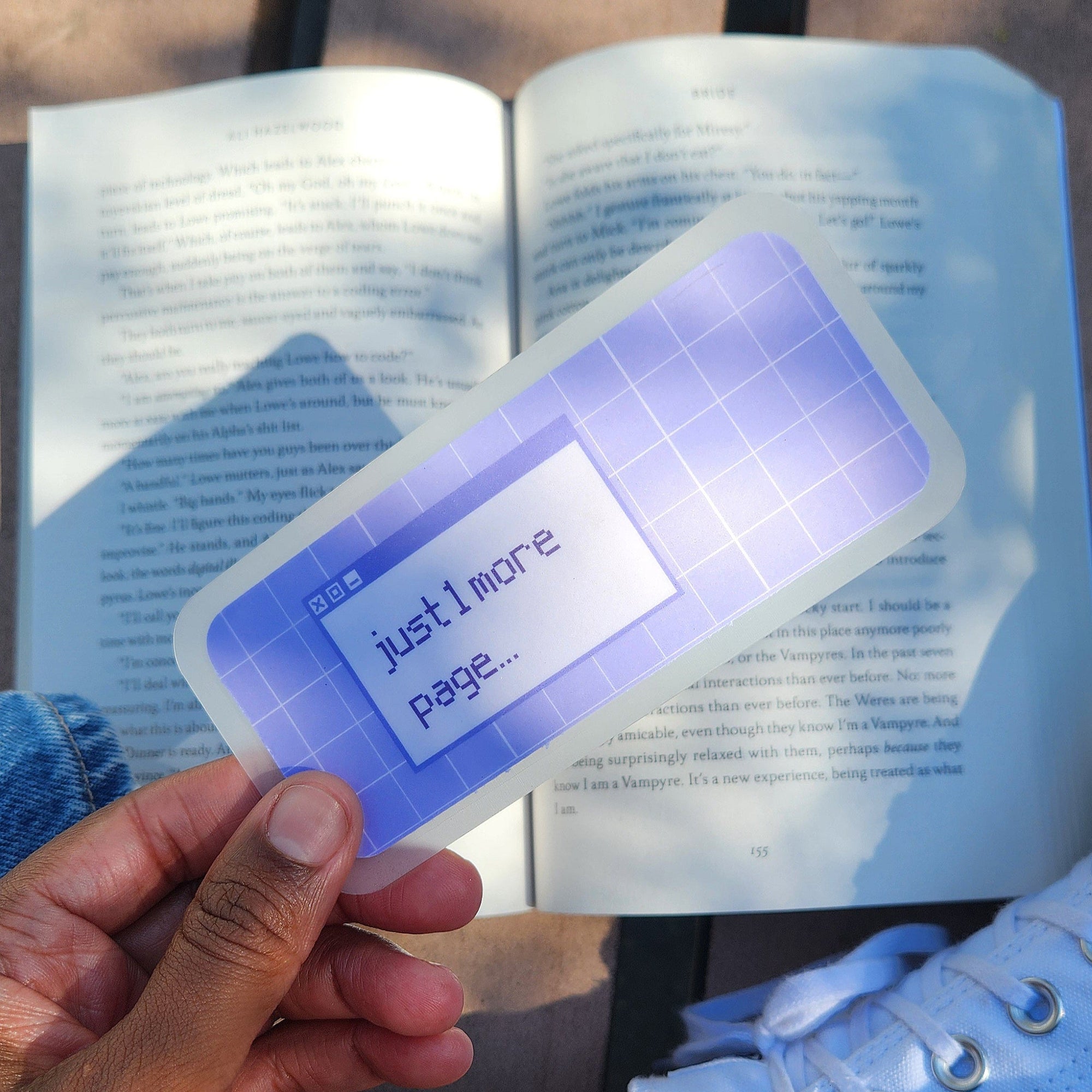 Just 1 More Page Bookmark