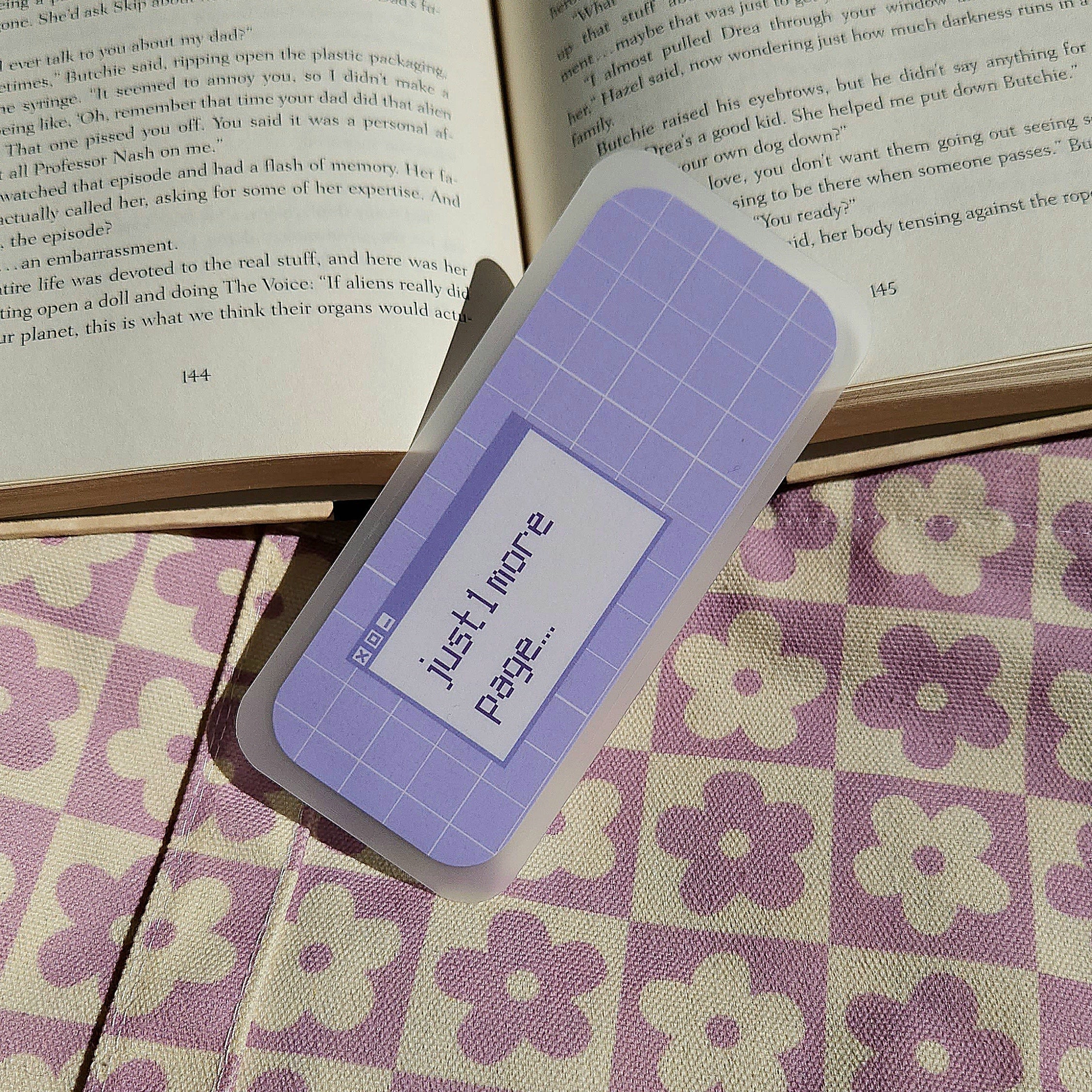 Just 1 More Page Bookmark