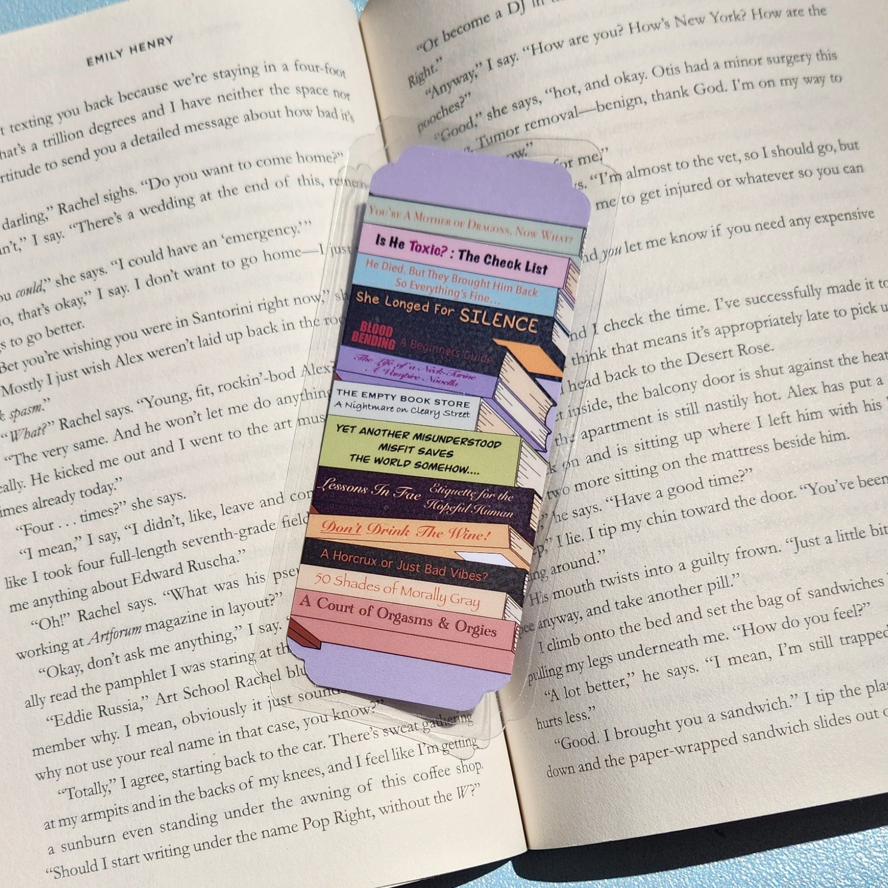 Her Bookshelf Bookmark