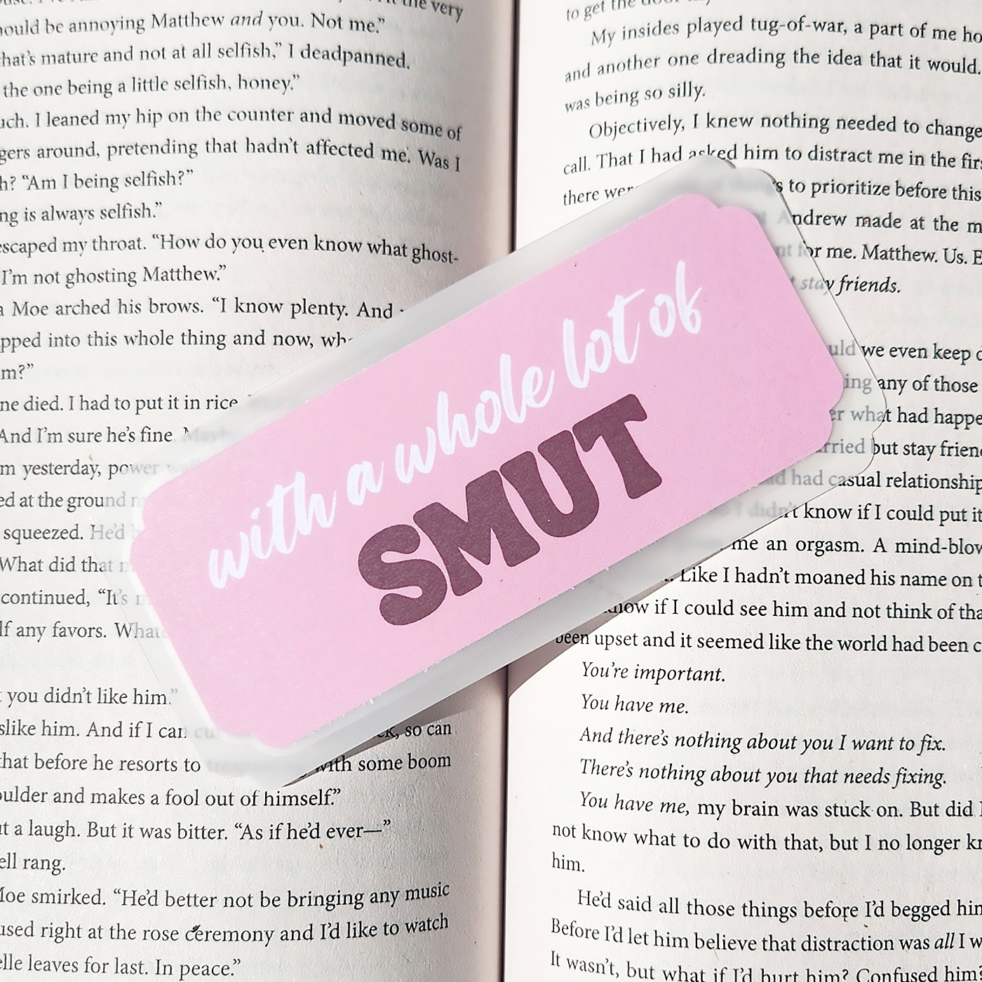 Romance With A Lot of Smut Bookmark