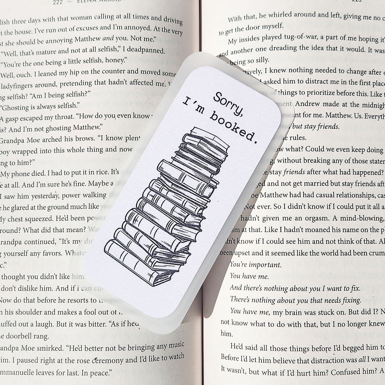 Sorry, I'm Booked. Bookmark