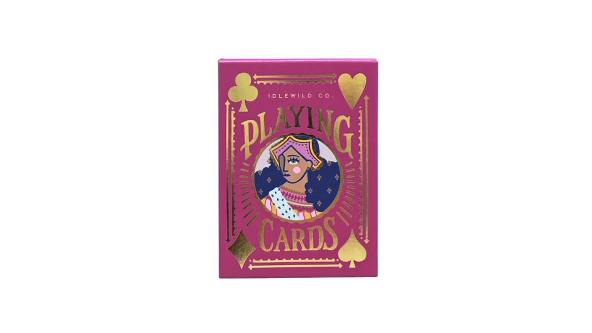 Idlewild Co. Neon Royals Playing Cards (Standard 52)